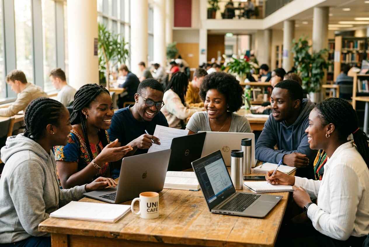 Digital library resources on screen